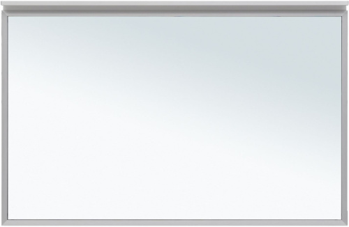 Зеркало в ванную Allen Brau Priority 1.31018.02 120х75 цвет серебро - фото 3