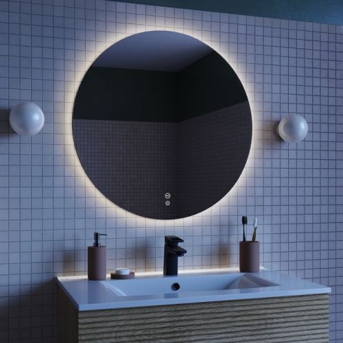 Зеркало с подсветкой IDDIS Bild BIL70T0i98 70х70 цвет белый - фото 3