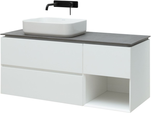 Тумба под раковину Allen Brau Infinity 1.21005.WM 119х46х51 подвесная цвет белый - фото 3