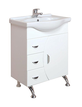 Тумба под раковину Onika Луна 106005 56х34х68 напольная