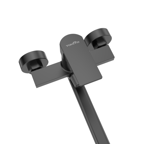 Смеситель для ванны Tokito AMA TOK-AMA-1015BL настенный черный - фото 3