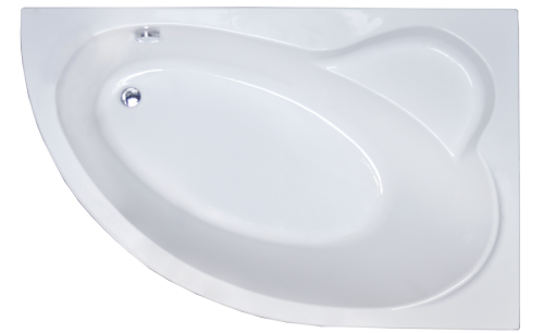 Ванна акриловая Royal Bath ALPINE RB819100R 150х100 пристенная асимметричная без каркаса