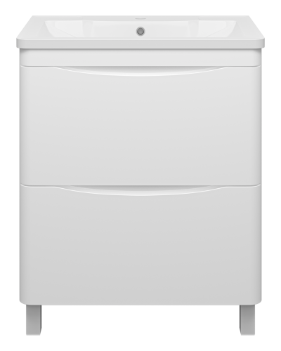 Тумба под раковину Misty Атлантик П-Атл-01070-0112Я 69х45х72 напольная - фото 2