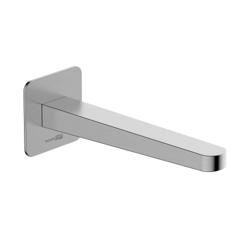 Излив для ванны WasserKRAFT Tauber 6400 A298 встраиваемый никель - фото 2