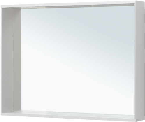 Зеркало в ванную Allen Brau Reality 1.32020.02 100х75 цвет серебро - фото 4
