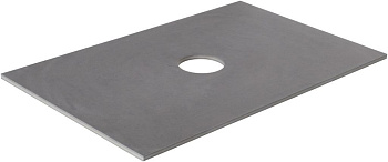 Столешница Allen Brau Reality 1.32022.G 71х46 накладная цвет серый