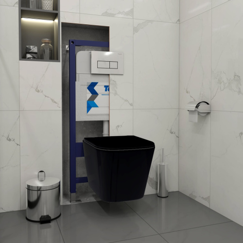 Клавиша смыва механическая Teymi Helmi T70202CH цвет хром - фото 3