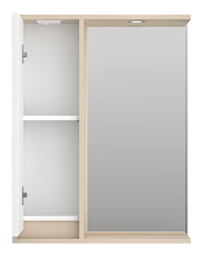 Зеркало-шкаф Brevita Balaton BAL-04065-03-01Л 63х14х80 подвесной - фото 3