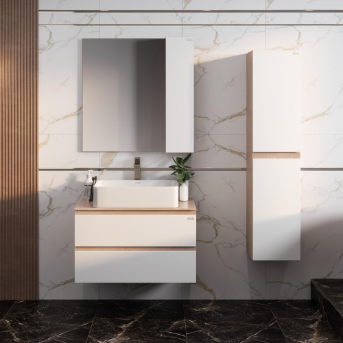 Тумба под раковину Onika Алеста 108054 80х46х46 подвесная - фото 5