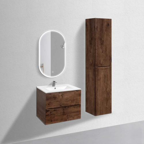 Тумба под раковину Vincea Mia VMC-2MC700RW 71х50х46 подвесная цвет коричневый