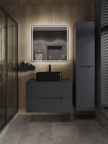 Тумба с раковиной Orange Line Li-80TugMDF+B02-460MB 81х46х68 - фото 5