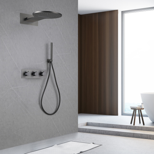 Душевая система ABBER AF8151NG встраиваемая в стену - фото 2