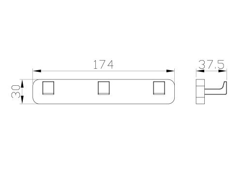 Крючок Wonzon & Woghand WW-9535 - фото 2