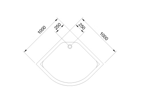 Душевой поддон Royal Bath HK RB100HK 100х100 акрил белый с ножками - фото 4