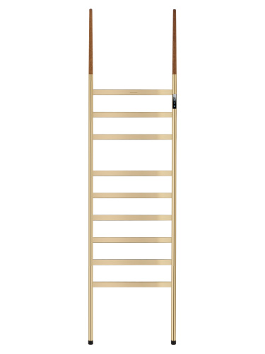 Полотенцесушитель Wonzon & Woghand Bremen WW-A207-BG 48х180 электрический золото - фото 2