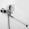 Смеситель для ванны Wasserkraft Rossel 2800 2802L настенный хром