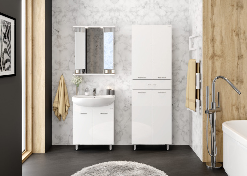 Шкаф-пенал Onika Модерн 406002 60х33х190 напольный - фото 2