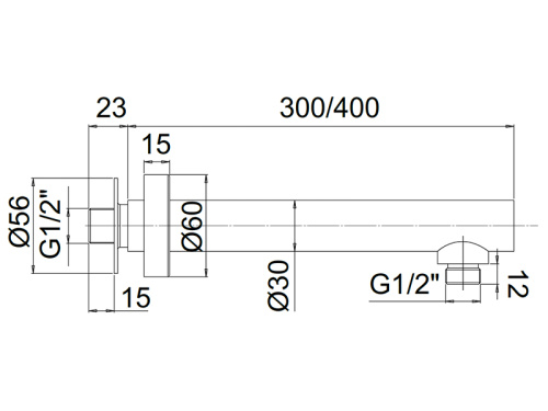 Держатель душа Mamoli Hipster 348L301 хром - фото 2