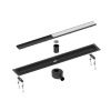 Душевой лоток Timo Drain Systems DS230210/03 105х10 черный