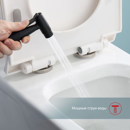 Гигиенический душ со смесителем Raglo R20.52.06 черный - фото 5