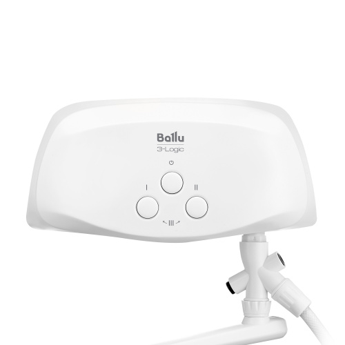 Водонагреватель электрический проточный 4 кВт Ballu 3-Logic TS (3,5 kW) - фото 4