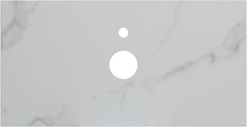 Столешница Aquanet Nova Lite 00257613 88х45 накладная цвет бежевый - фото 2