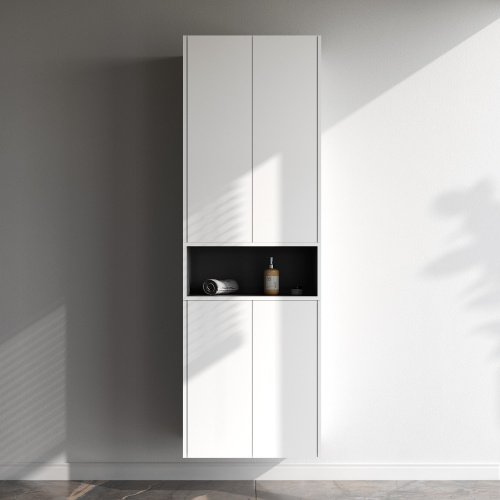 Полка Am.Pm Func M8FOH0601WM 60х35х25 подвесная цвет белый - фото 4