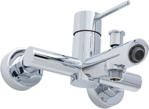 Смеситель для ванны с душем Allen Brau Glority 5.51003-00 настенный хром - фото 2