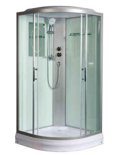 Душевая кабина WeltWasser WW500 WERRA 1002 (10000003227) 100х100 с крышей ориентация универсальная - фото 3