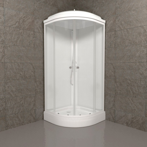 Душевая кабина Тритон Экстра Щ0000062582 88х88 четверть круга с крышей ориентация универсальная - фото 5