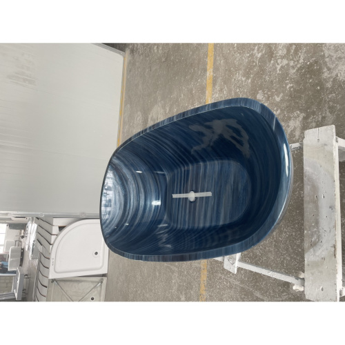 Ванна акриловая Frank 12511 180х85 отдельностоящая овальная без каркаса - фото 5