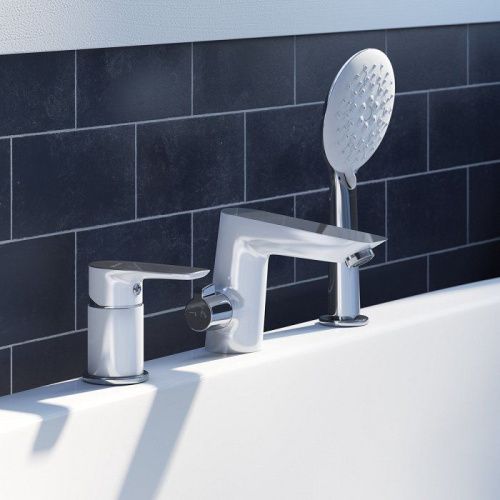 Смеситель для ванны IDDIS Cloud CLOSB30i07 на борт ванны белый - фото 2