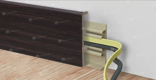 Напольный плинтус Alpine Floor Rico Concept RC 80209 Венге Мали толщина 2 см 2200х80 - фото 2