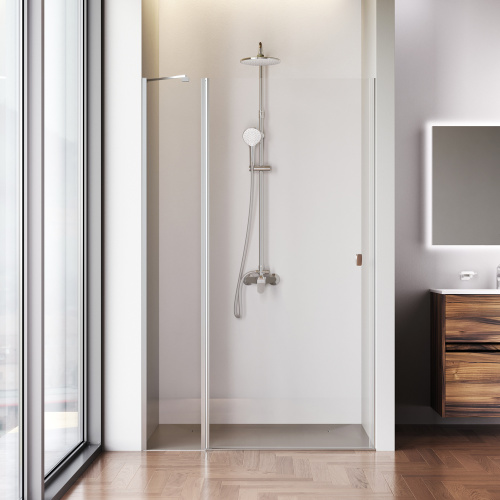 Душевая дверь Am.Pm Sunny W87G-120-1P-MT 120х190 стекло прозрачное профиль хром матовый - фото 3