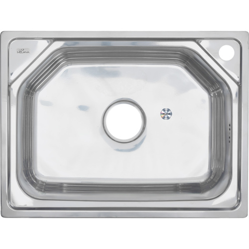 Кухонная мойка Melana 041 t (*10) 60х45 цвет хром поверхность глянцевая - фото 2
