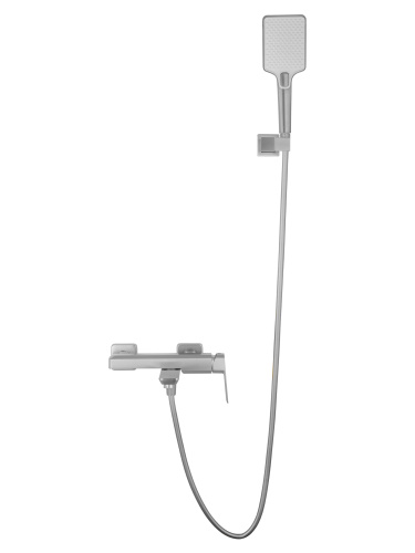 Смеситель для ванны и душа Wonzon & Woghand DIAMOND WW-88639011-BN настенный никель - фото 3