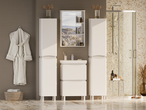 Зеркало-шкаф Misty Венера П-Внр04055-01СвЛ 55х25х80 подвесной - фото 5