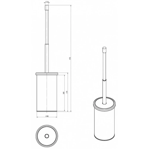 Ерш Langberger BURANO 23027B - фото 3