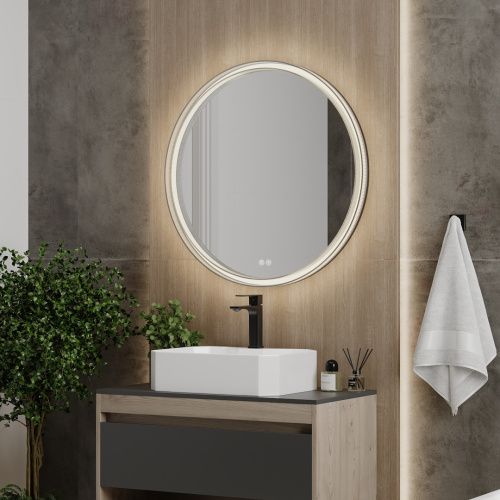 Зеркало в ванную Teymi Lina Romantic T20134 80х80 - фото 4