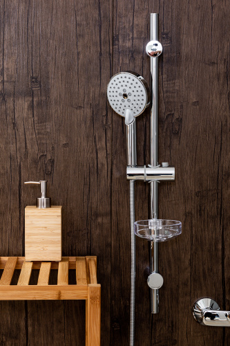 Душевой гарнитур Orange O-Shower OS032 настенный  хром - фото 3