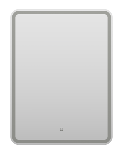 Зеркало в ванную Misty Зеркала (сенсорные) П-Нео060080-3ПРСНЗКУ 60х80 - фото 3