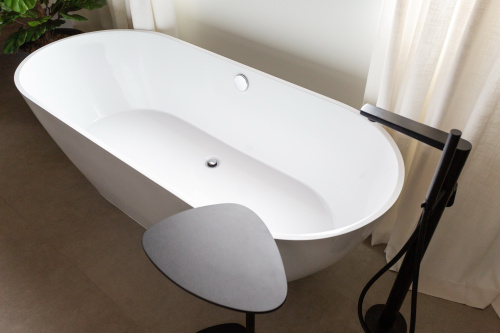 Ванна из литьевго мрамора Эстет Майами ФР-00016722 150х75 отдельностоящая овальная - фото 5