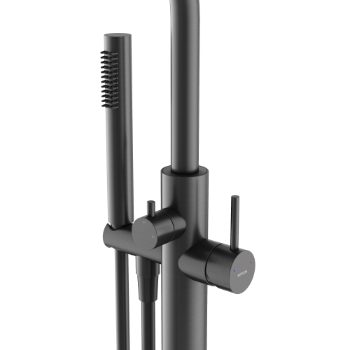 Смеситель Sancos Etna SC9009GG напольный вороненая сталь цвет вороненая сталь - фото 2