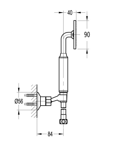 Душевая лейка Cezares ECO ECO-KD-01 округлая - фото 2