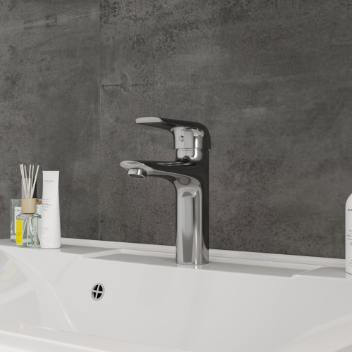 Смеситель Teymi Hanna T10204 на раковину хром - фото 5