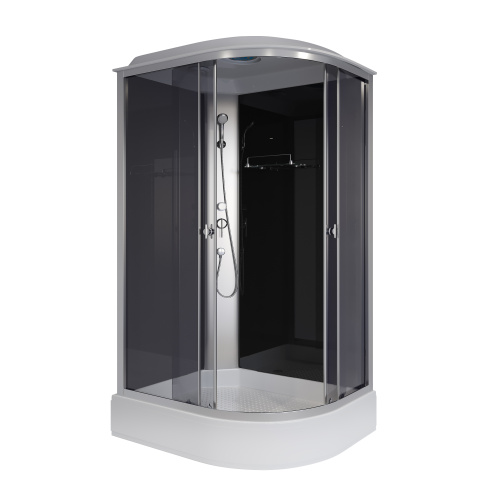 Душевая кабина Niagara Eco E120/80/26L/TN 120х80 асимметричная с крышей ориентация левая - фото 2