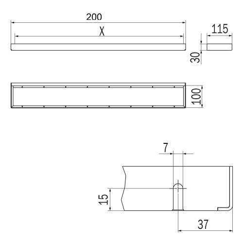 Рейлинг Inda INDISSIMA BARRA A8883ANE - фото 5