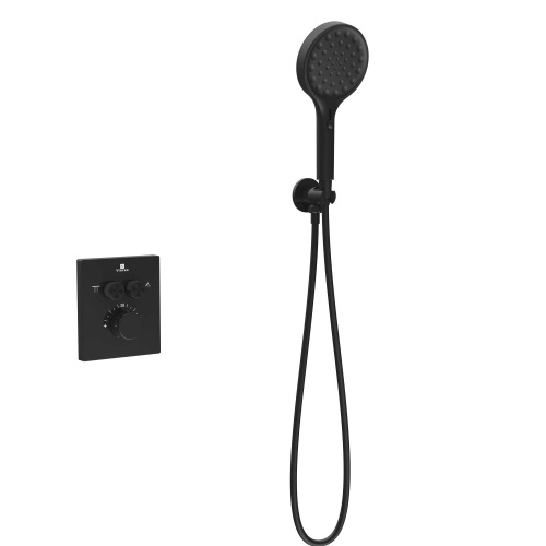 Душевая система Vincea Inspire VSFW-3I21MT3MB встраиваемая в стену с термостатом - фото 4