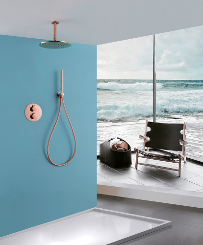 Душевая система ABBER AF8121RG встраиваемая в стену - фото 2