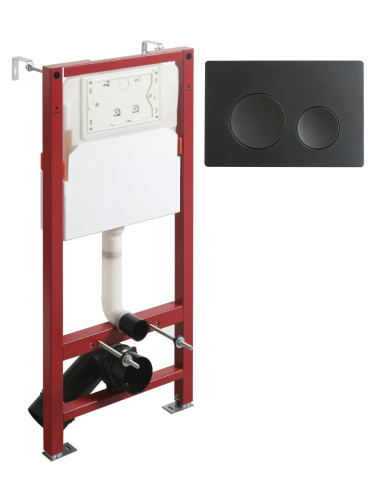 Инсталляция для унитаза с клавишей смыва Agger ACC500+APB0144 - фото 2